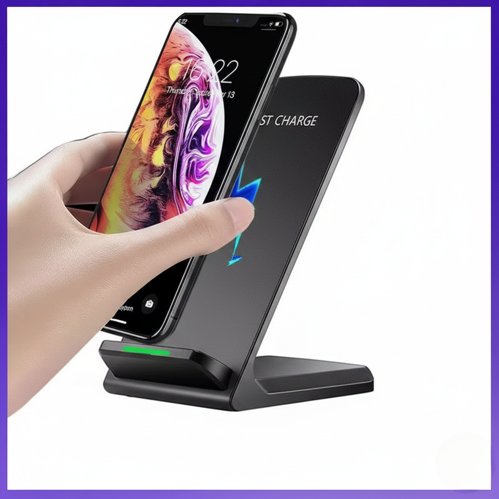 Supporto Magnetico Auto con Caricatore Wireless - 65W Fast Charge