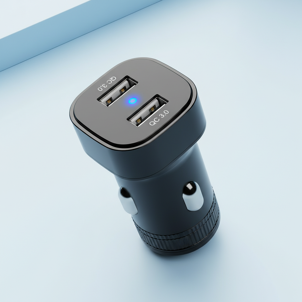 Caricatore Auto Dual USB Fast Charge - Ricarica Rapida 3.0