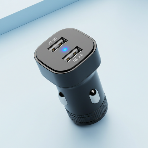 Caricatore Auto Dual USB Fast Charge - Ricarica Rapida 3.0